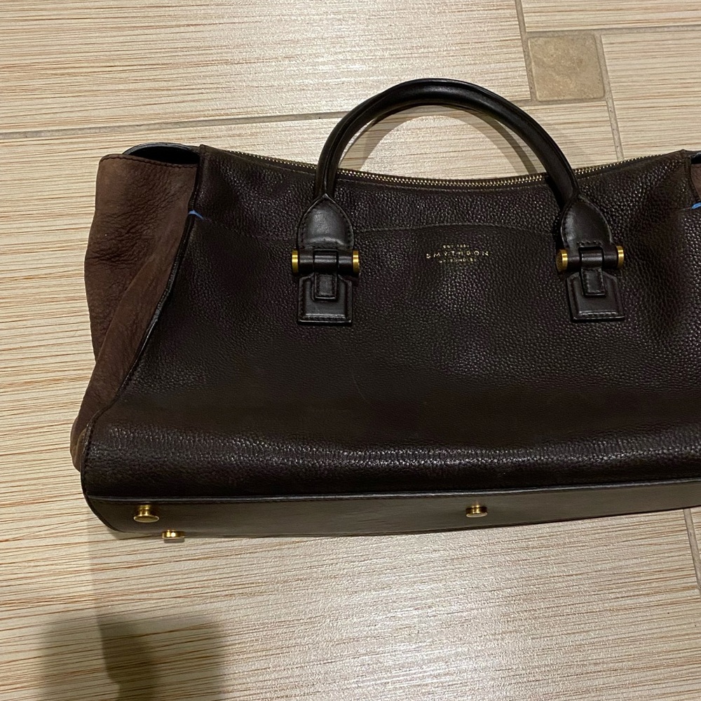 Smythson Tote Eliot Collection Hobo Bag - Picture 13 of 16